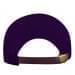 Purple-Black Twill Back Contrast Eyelets Leather Strap