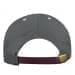 Light Gray-White Twill Back Contrast Eyelets Leather Strap
