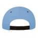 Light Blue-Red Twill Back Contrast Eyelets Snapback