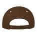 Brown-White Twill Back Contrast Eyelets Snapback