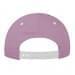Pink-White Twill Back Contrast Eyelets Snapback