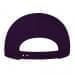 Purple-Black Twill Back Contrast Eyelets Snapback