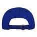 Royal Blue-Black Twill Back Contrast Eyelets Polo Strap