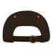 Black-Orange Twill Back Contrast Eyelets Polo Strap