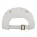 White-Khaki Twill Back Contrast Eyelets Polo Strap