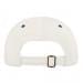 White-Navy Twill Back Contrast Eyelets Polo Strap