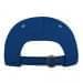 Navy-Light Blue Twill Back Contrast Eyelets Polo Strap