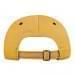 Athletic Gold-Black Twill Back Contrast Eyelets Polo Strap