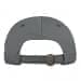 Light Gray-Dark Gray Twill Back Contrast Eyelets Polo Strap