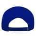 Royal Blue-Black Twill Back Contrast Eyelets Velcro Strap