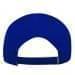 Royal Blue-Black Twill Back Contrast Eyelets Velcro Strap