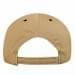Khaki-Black Twill Back Contrast Eyelets Velcro Strap
