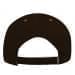 Black-Light Brown Twill Back Contrast Eyelets Velcro Strap