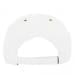 White-Khaki Twill Back Contrast Eyelets Velcro Strap