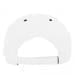 White-Hunter Green Twill Back Contrast Eyelets Velcro Strap