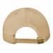 Khaki-Hunter Green Brushed Self Strap Trucker, Back Image