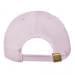Pink-White Brushed Self Strap Lowstyle, Back Image