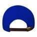 Royal Blue Twill Back Eyelets Leather Strap