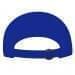 Royal Blue Twill Back Eyelets Polo Strap