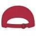 Red-Navy Ripstop Slide Buckle Dad Cap, Back Image