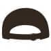 Black-Light Gray Ripstop Slide Buckle Skate Hat, Back Image