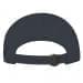 Dark Gray-White Ripstop Slide Buckle Dad Cap, Back Image