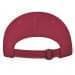 Nautical Red Twill Back Eyelets Polo Strap