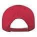 Red-Royal Blue Ripstop Velcro Dad Cap, Back Image