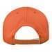 Orange Twill Back Eyelets Velcro Strap