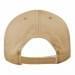 Khaki-Hunter Green Ripstop Velcro Dad Cap, Back Image