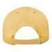 Athletic Gold-Black Pro Knit Velcro Flat Brim, Back Image