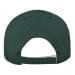 Hunter Green-Khaki Brushed Velcro Trucker, Back Image