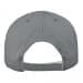 Light Gray-Navy Pro Knit Velcro Flat Brim, Back Image