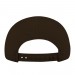 Hunter Green-Black Domestic Snapback Dad Cap BACK Image