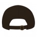 Black-Khaki Domestic Slide Buckle Dad Cap BACK Image