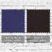 Royal Blue-Black Wool Serge Swatches