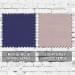 Royal Blue-Light Gray Wool Serge Swatches