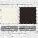 White-Black Wool Snapback Flat Brim, Swatch