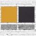 Athletic Gold-Navy Wool Leather Prostyle, Swatch
