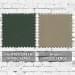 Hunter Green-Khaki Wool Leather Dad Cap, Swatch