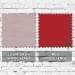 Light Gray-Red Wool Leather Prostyle, Swatch