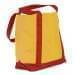 USA Made Nylon Poly Boat Tote Bags, Gold-Red, XAACL1UA4L