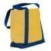 USA Made Nylon Poly Boat Tote Bags, Gold-Royal Blue, XAACL1UA4M