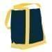 USA Made Canvas Fashion Tote Bags, Navy-Gold, XAACL1UACQ