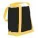 USA Made Canvas Fashion Tote Bags, Black-Gold, XAACL1UAHQ