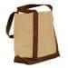 USA Made Canvas Fashion Tote Bags, Khaki-Brown, XAACL1UAJD