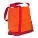 USA Made Nylon Poly Boat Tote Bags, Orange-Red, XAACL1UAXL