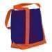 USA Made Nylon Poly Boat Tote Bags, Purple-Orange, XAACL1UAYJ
