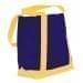 USA Made Nylon Poly Boat Tote Bags, Purple-Gold, XAACL1UAYQ