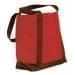USA Made Nylon Poly Boat Tote Bags, Red-Brown, XAACL1UAZD